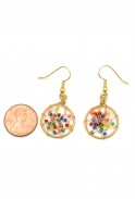 Rainbow Dreamcatcher Earrings